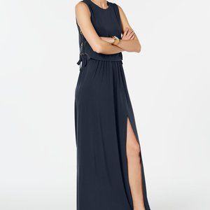 Michael Kors Grommet-Laced Maxi Dress